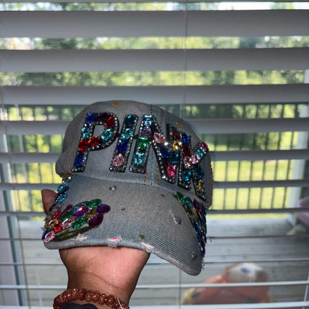 Colorful Sequin Embellished Cap